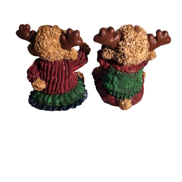 K's Collection Moose Figurine Holiday Christmas Decorations Bundle - Picture 4 of 8